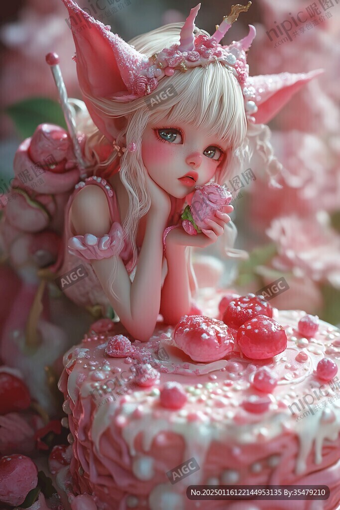 翻糖二次元人物