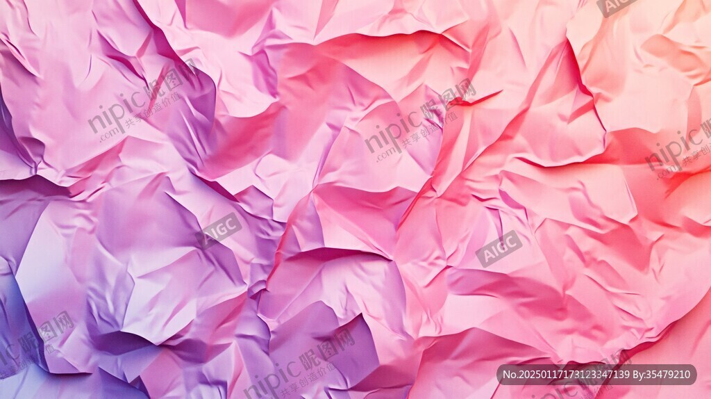 炫彩撞色立体质感背景