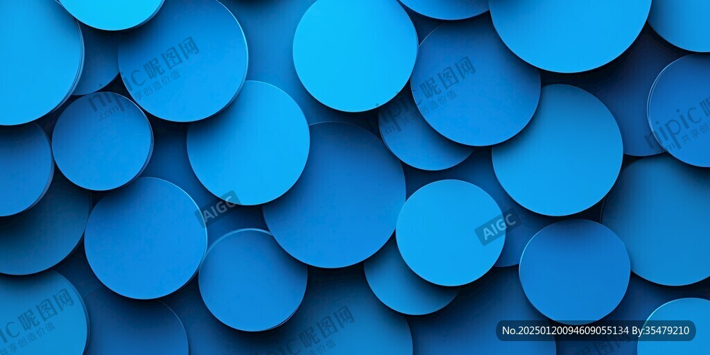 淡蓝色浅蓝色酷炫圆球