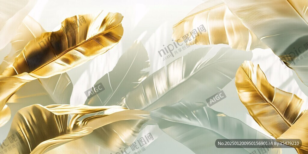 4d金色线条艺术