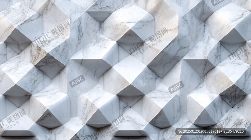 立体几何背景墙