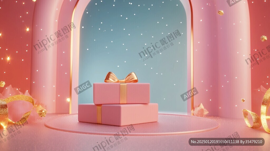 渐变美妆直播背景