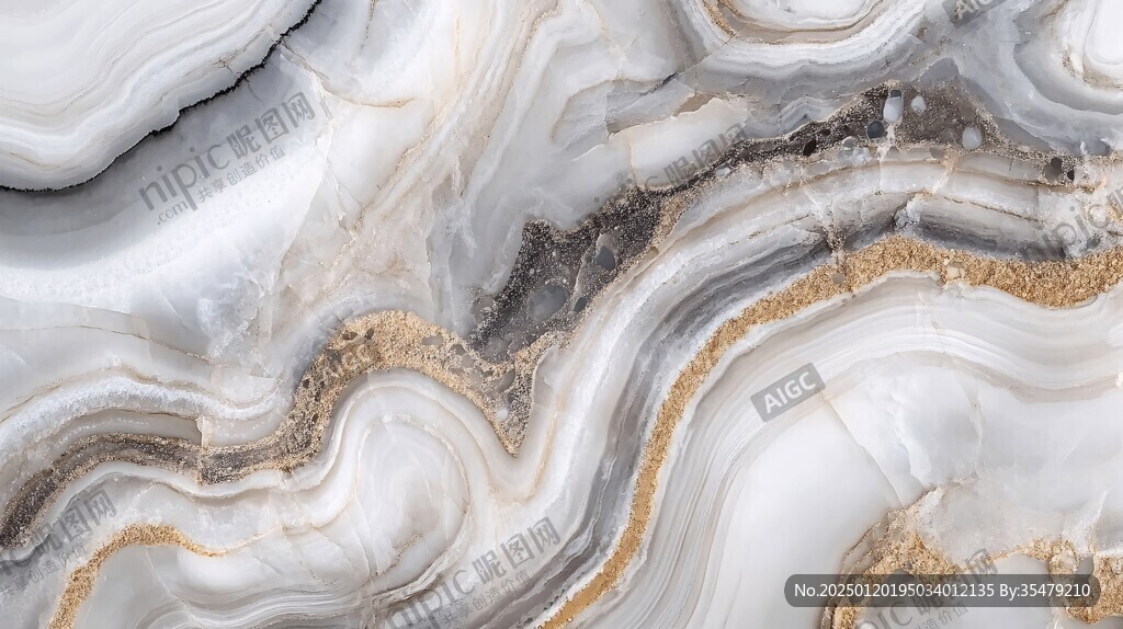 蓝色玛瑙石艺术背景