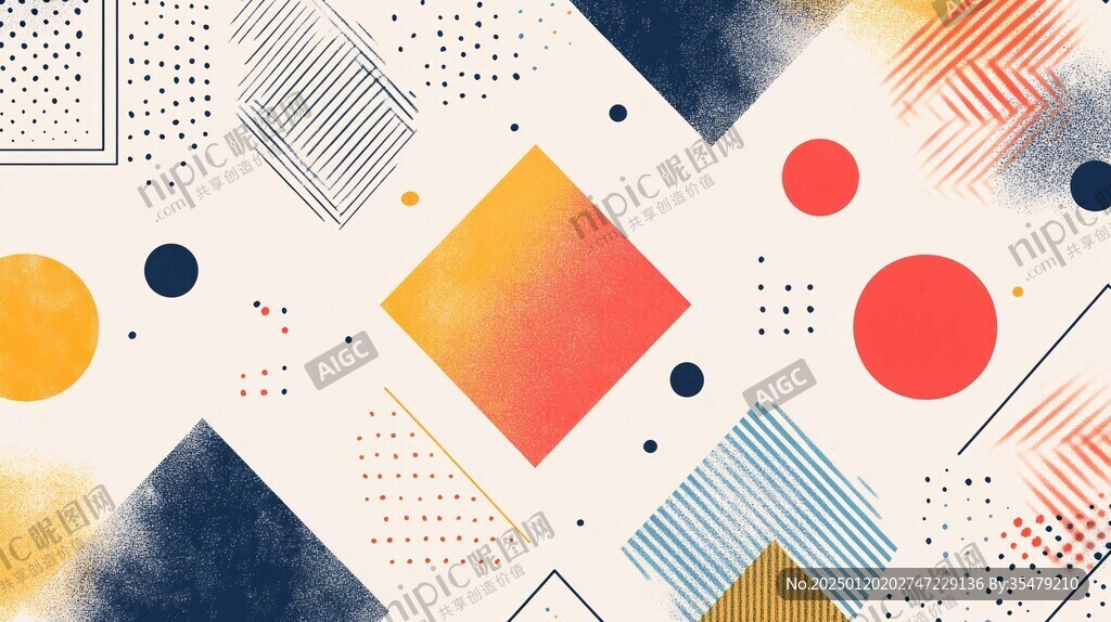 孟菲斯质感背景