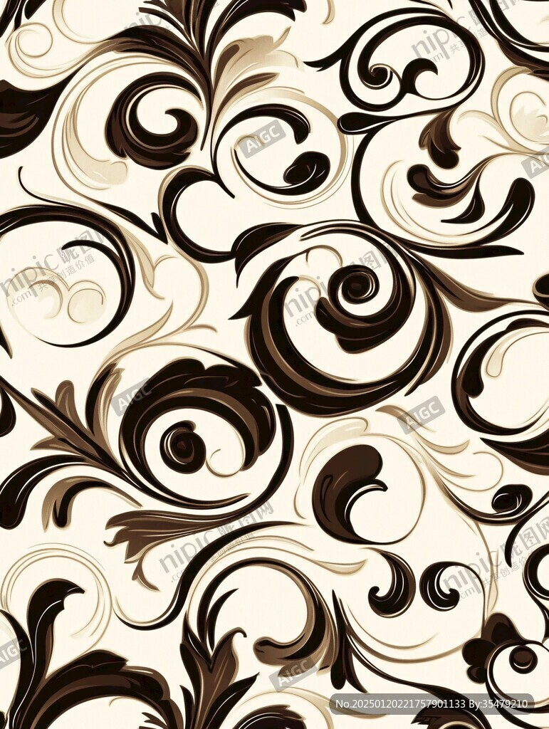 3d欧式花纹底纹