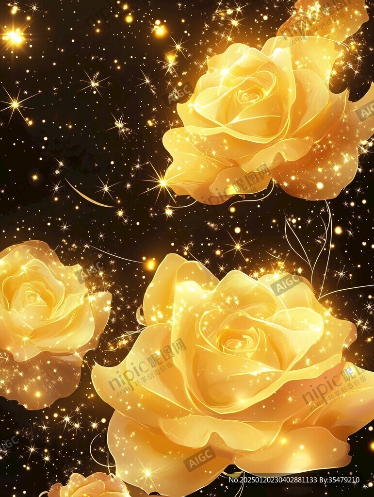 闪光光圈玫瑰花