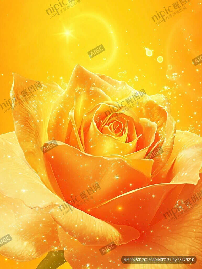 闪光光圈玫瑰花