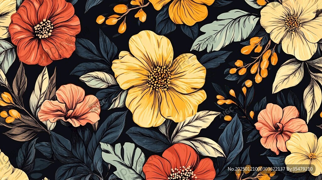 数码印花包装装饰壁纸