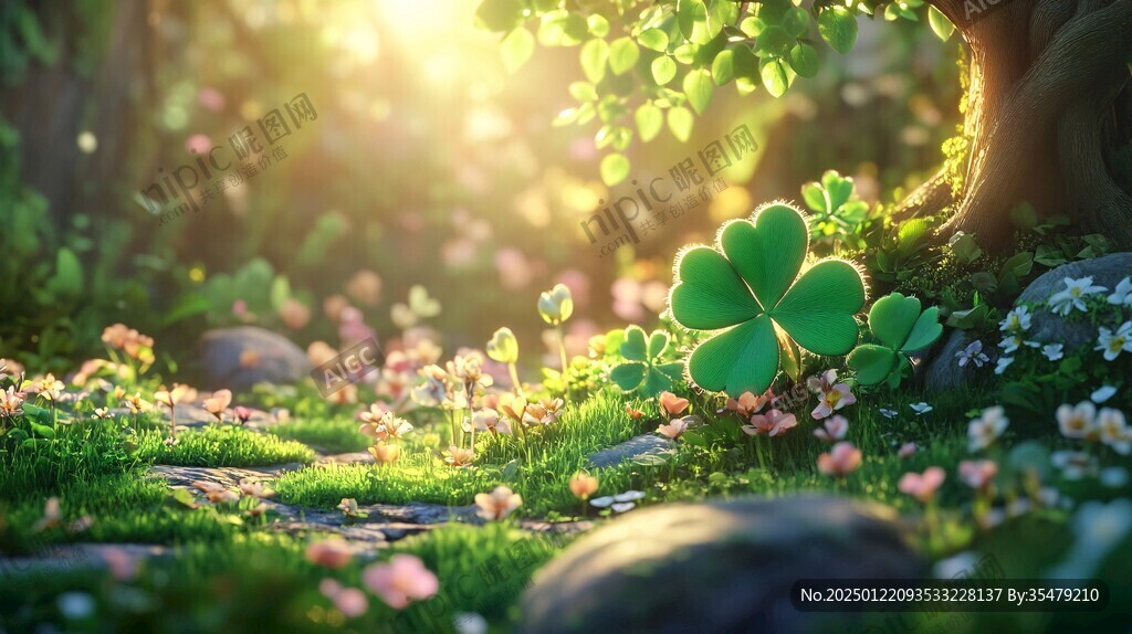 四叶草桌面壁纸