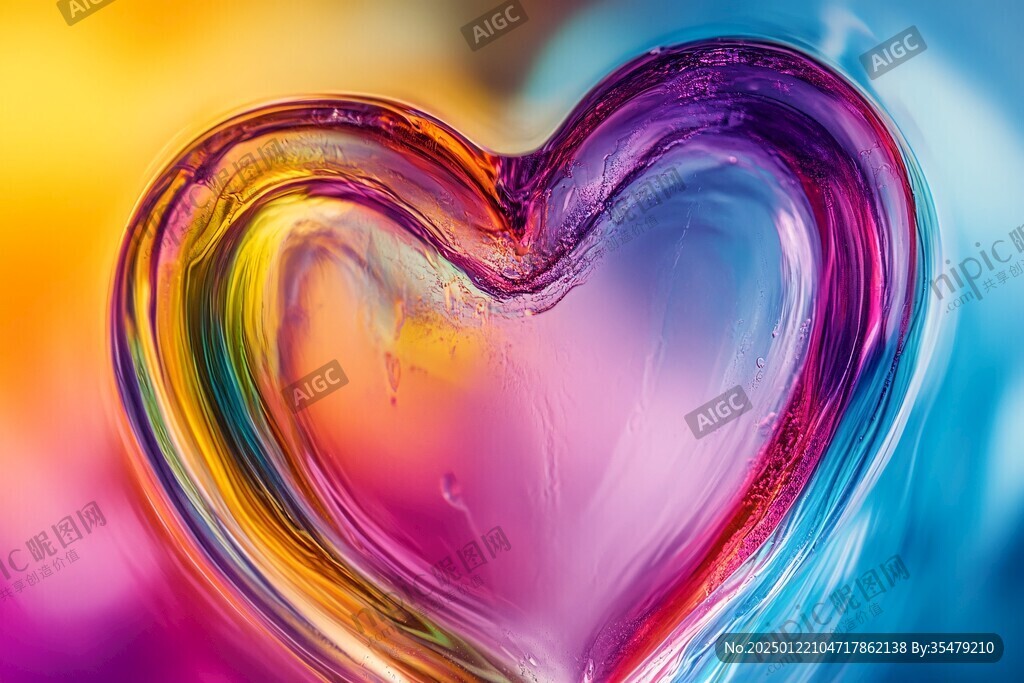 炫彩爱心