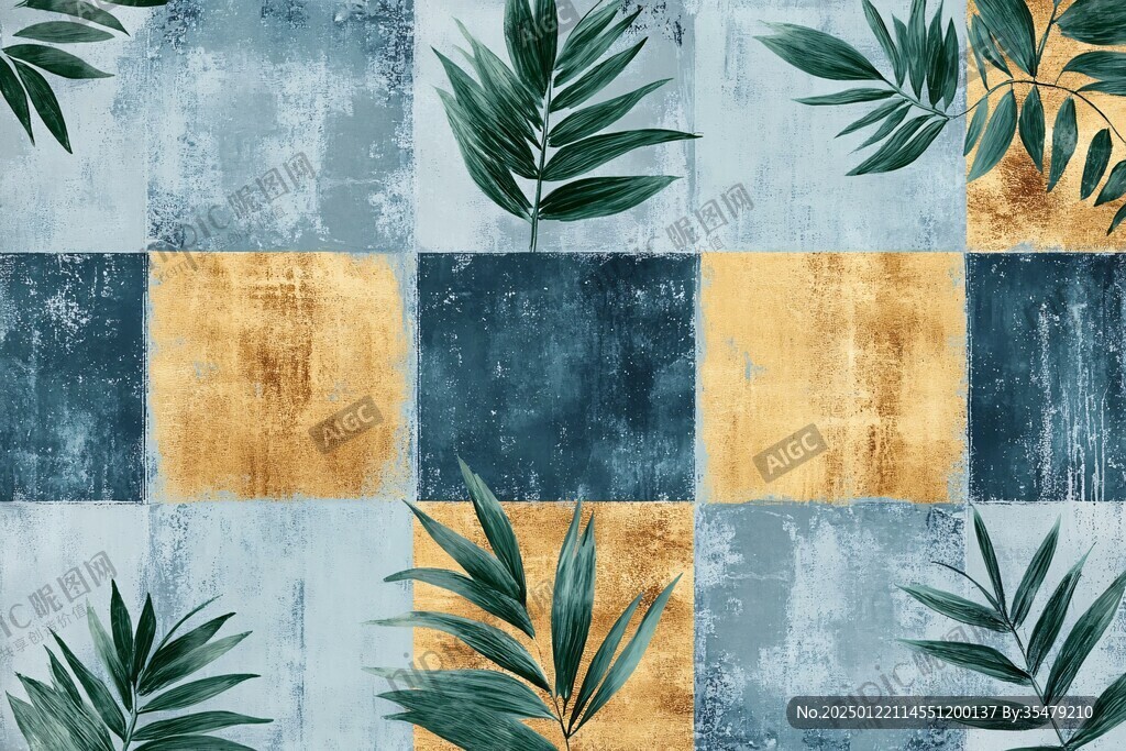 无缝拼接植物壁纸