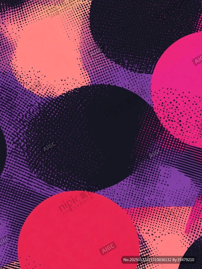 波普点渐变效果