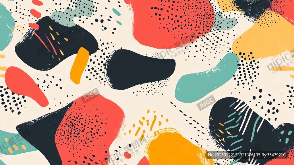 孟菲斯质感背景