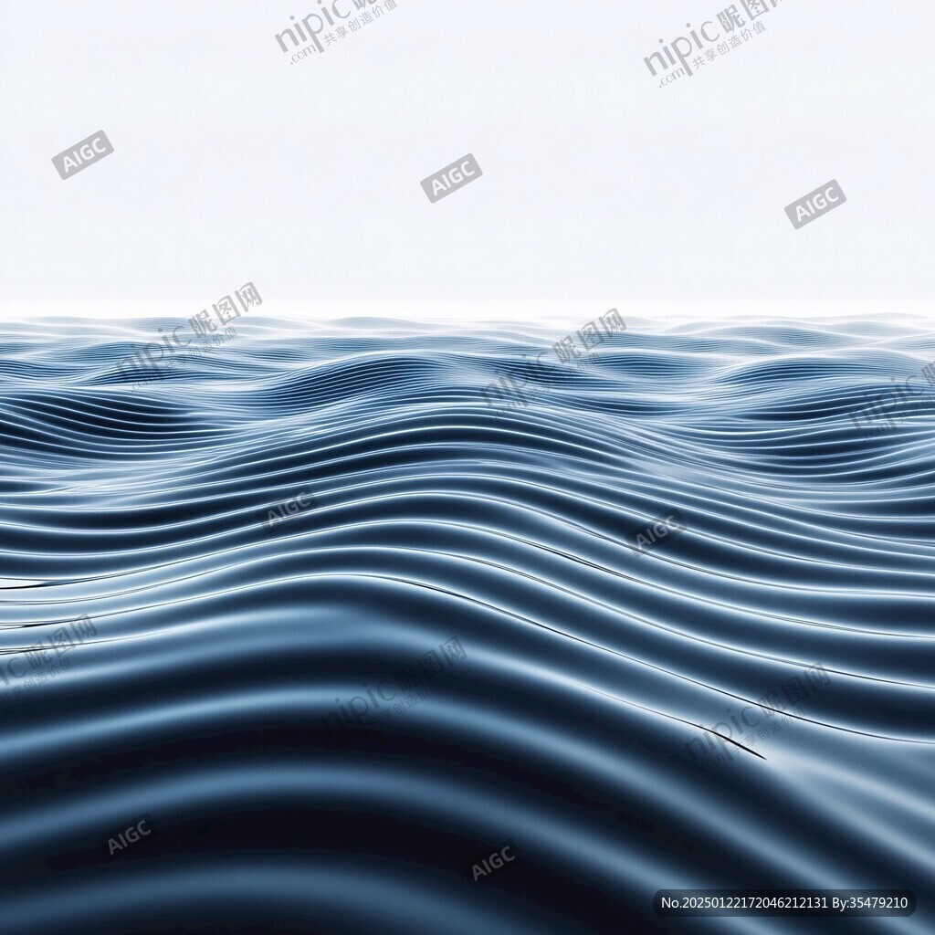 动态蓝色水波背景