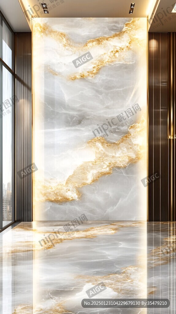 大厅挂图大理石纹理