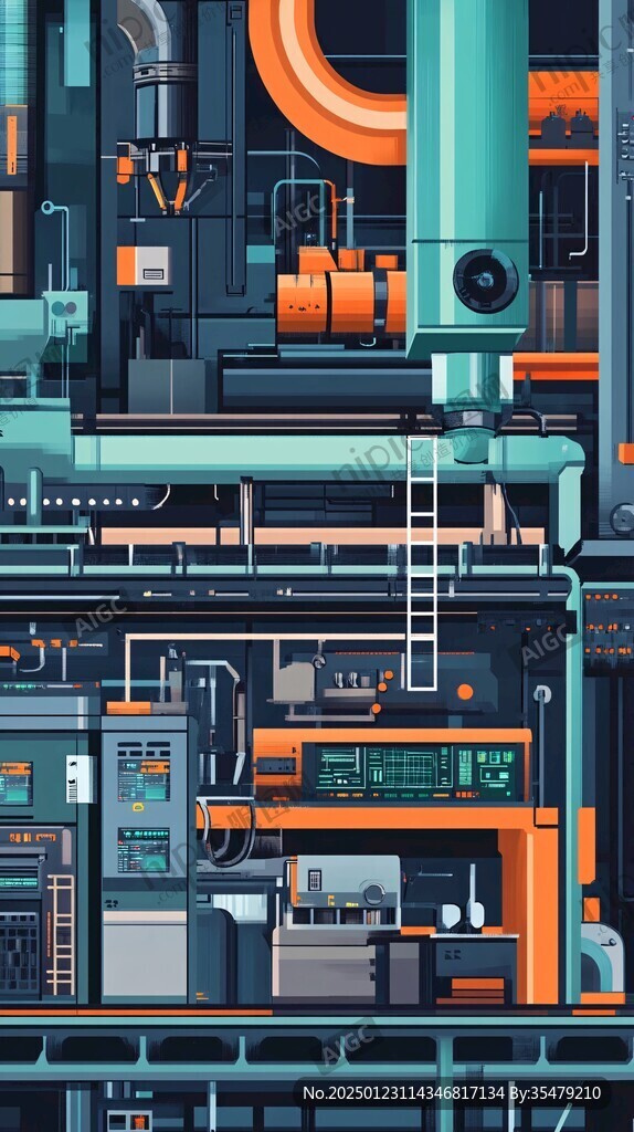 制造业插画