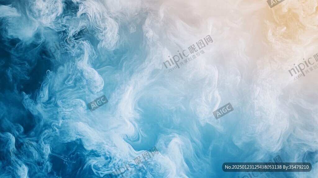 多色烟雾艳丽图案背景