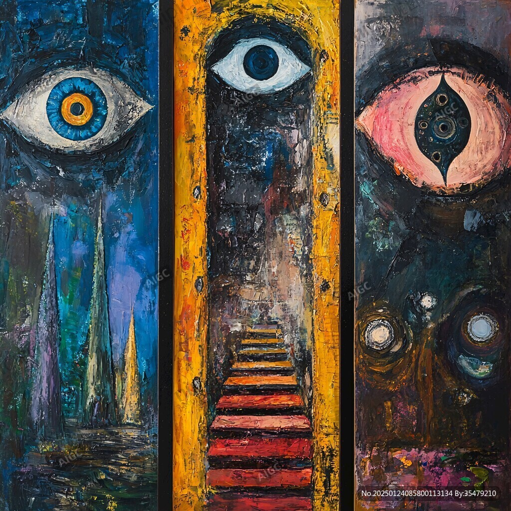 表现主义眼睛画