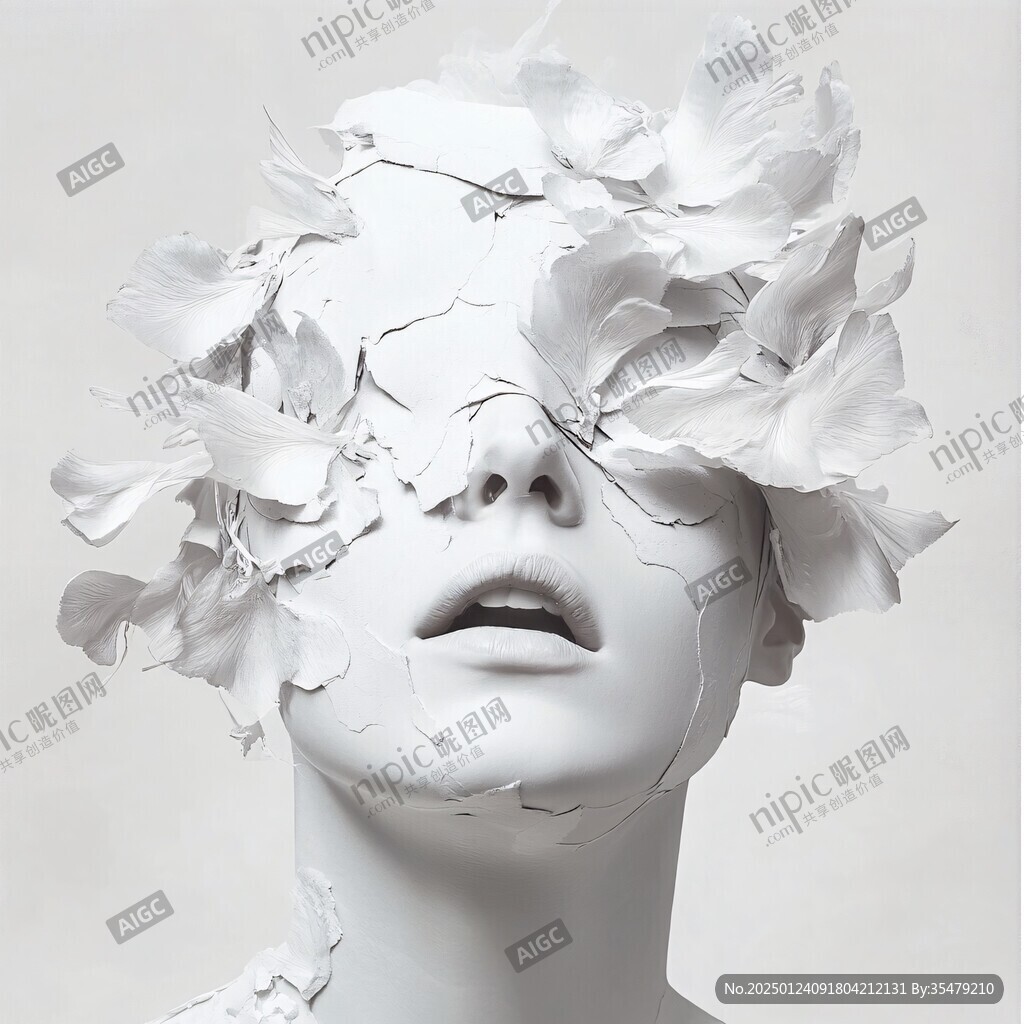 创意纸张艺术造型