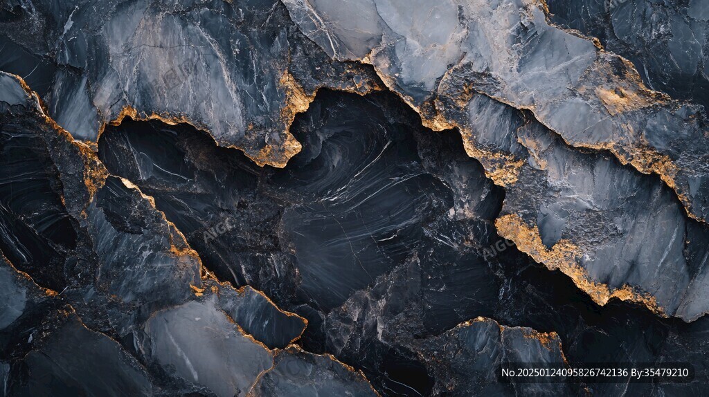 蓝色玛瑙石艺术背景