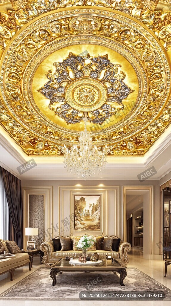 欧式古典天顶画