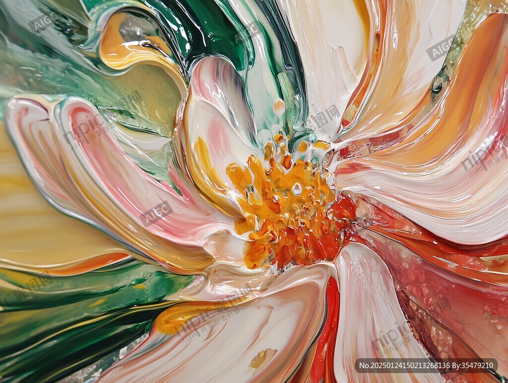 炫丽的梦幻流体画