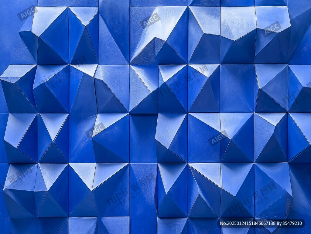 立体几何背景墙