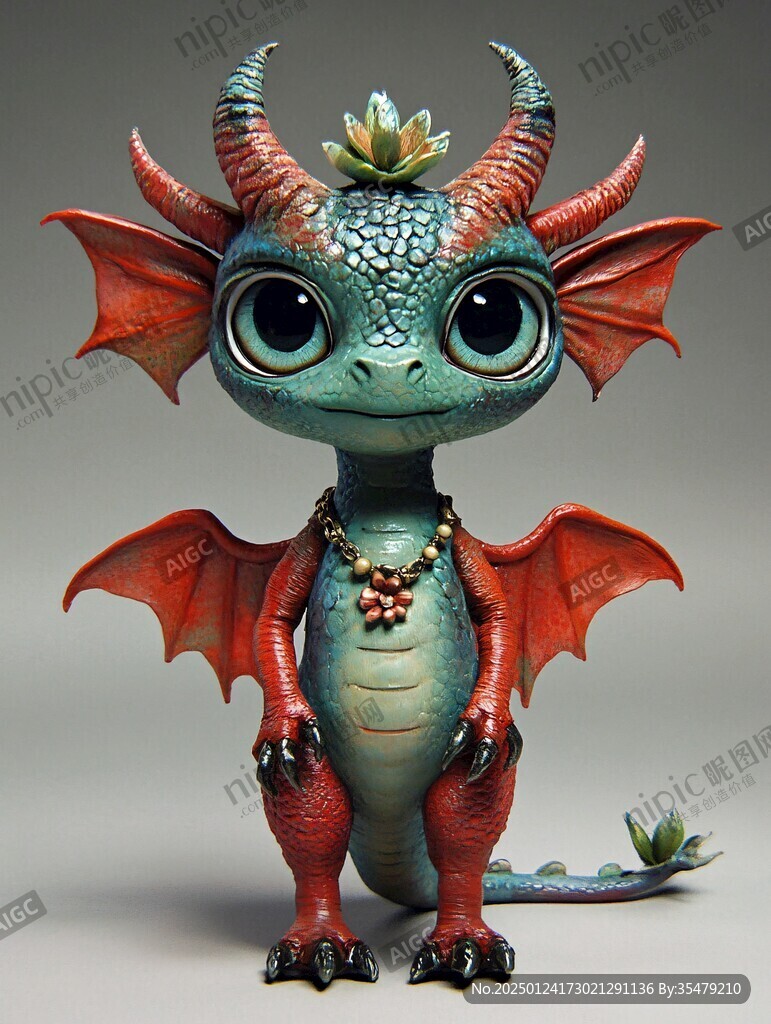 q版龙卡通龙造型