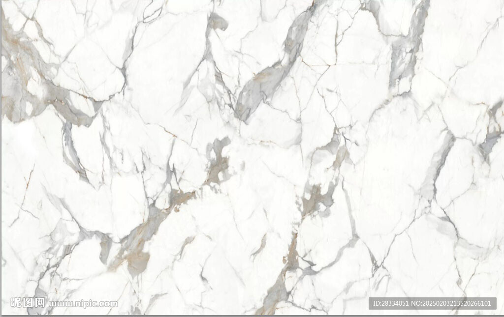 高清爵士白水墨大理石