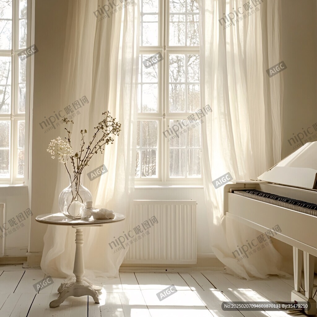 黄色室内暖光太阳光