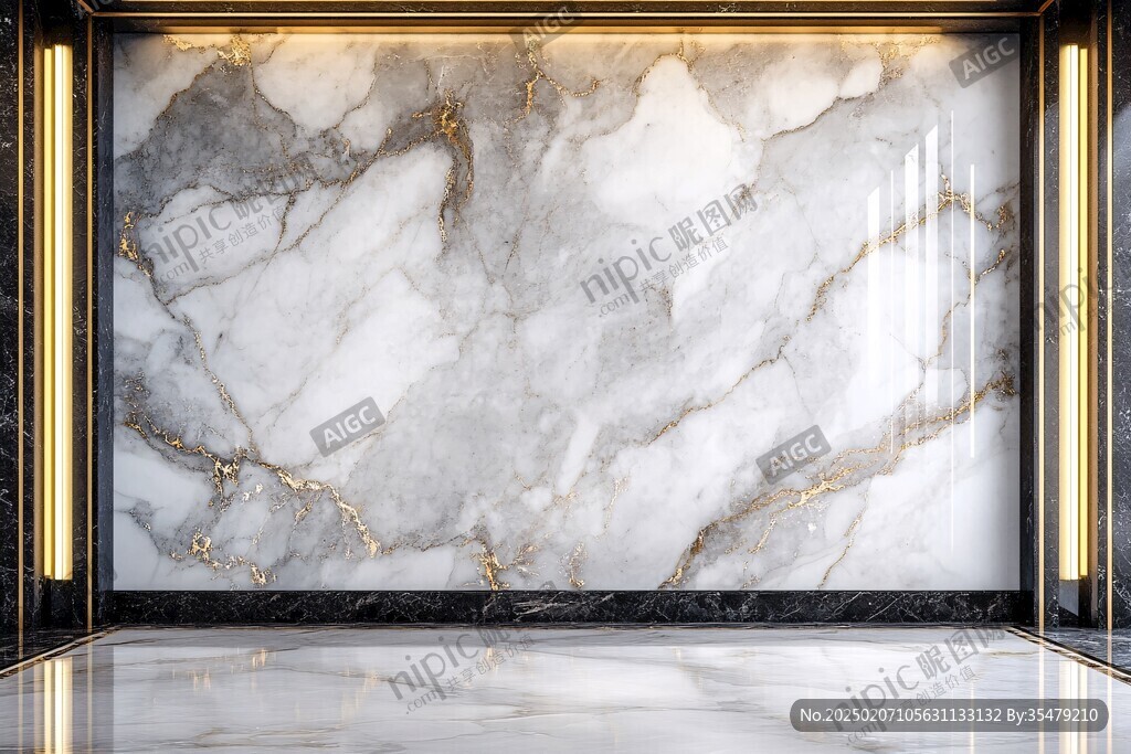 大厅挂图大理石纹理