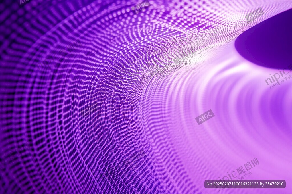 蓝紫色螺旋线纹理