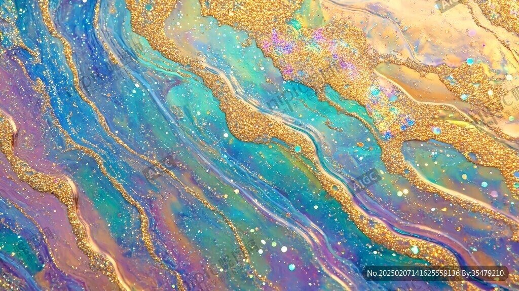 蓝色玛瑙石艺术背景