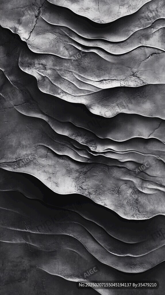 抽象禅风肌理意境