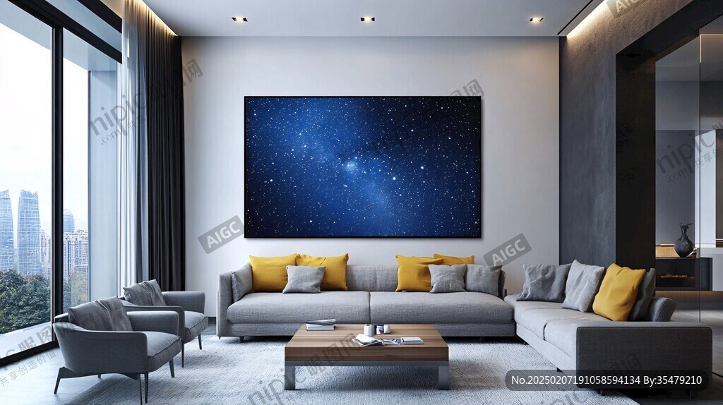 宇宙银河系背景墙