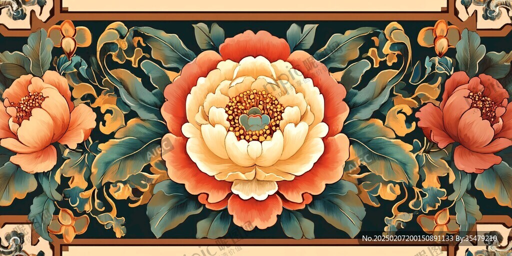 豪华至尊大气富贵图案