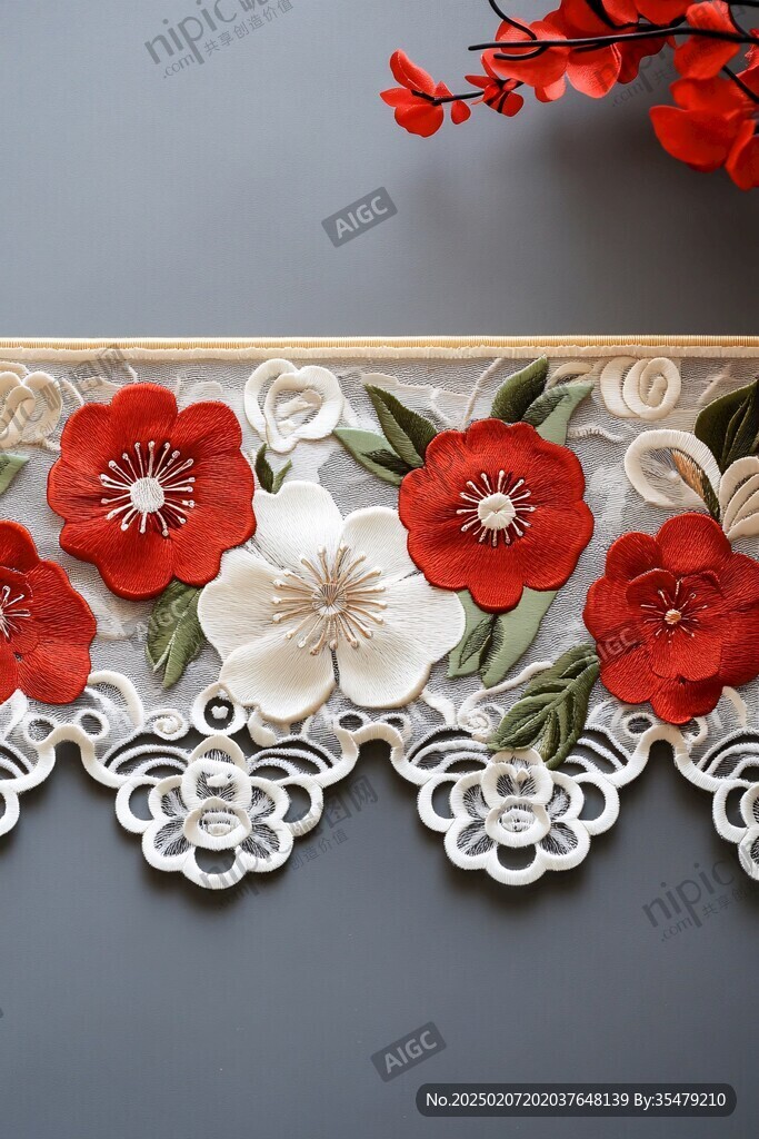 3d立体浮雕花卉花鸟