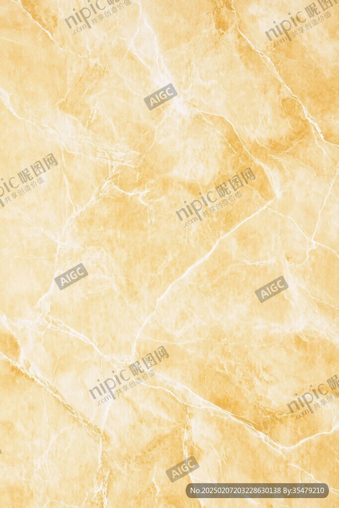 高清杏黄色大理石纹