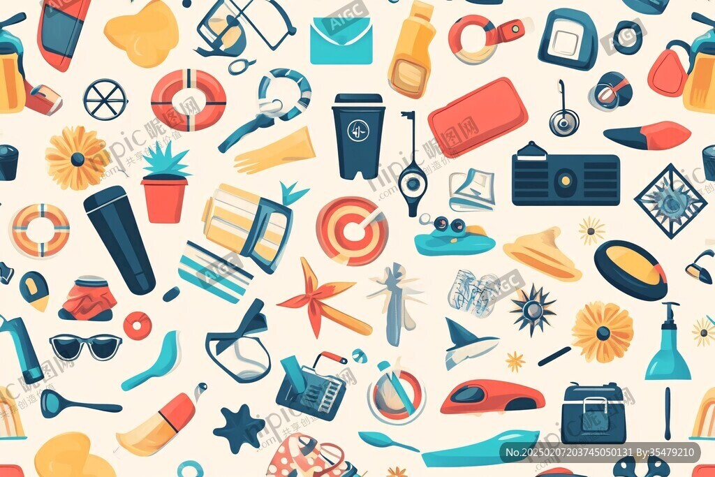 简约大气杂乱设计图案