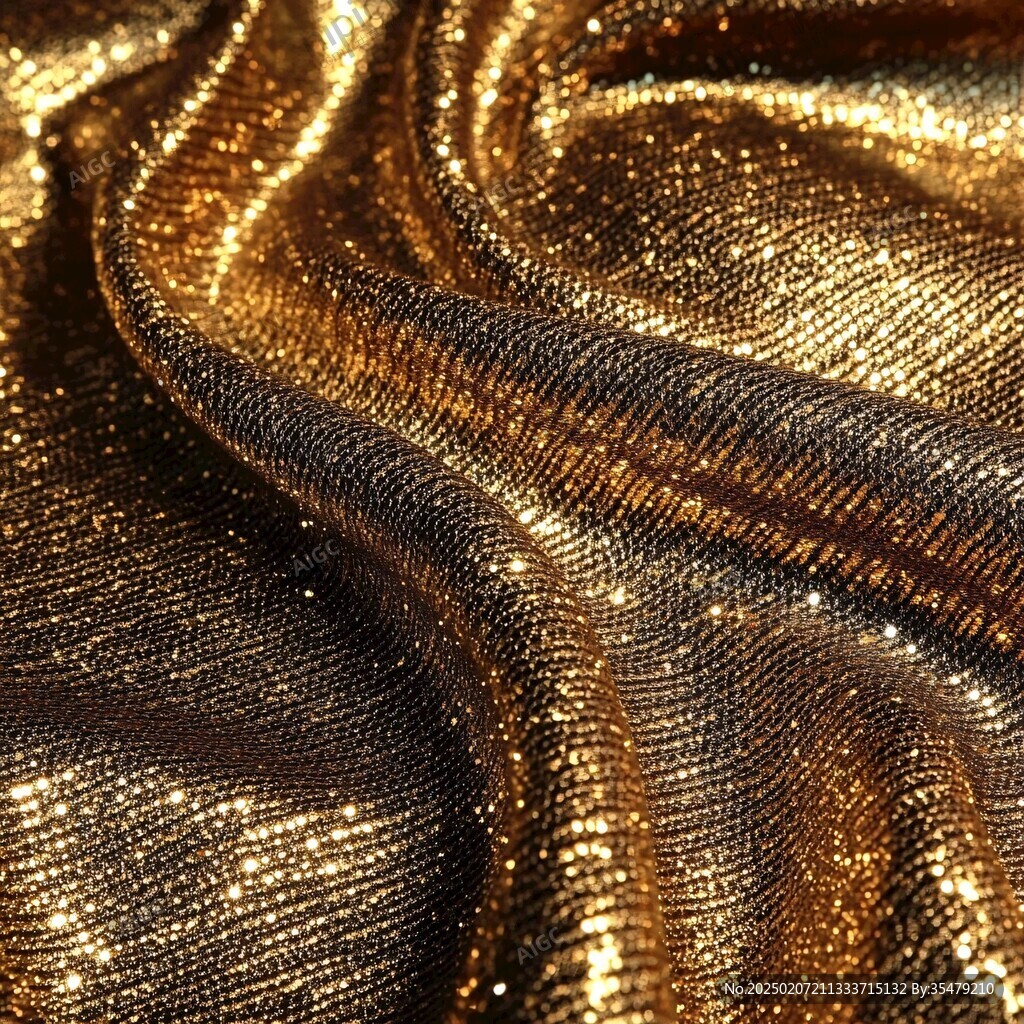 装饰烫金布料