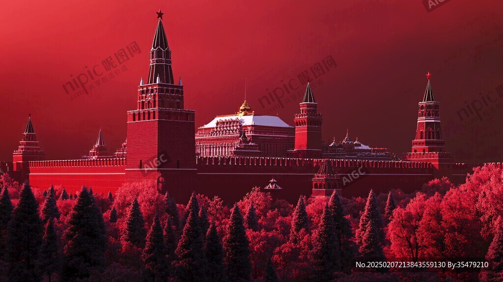 克里姆林宫红墙