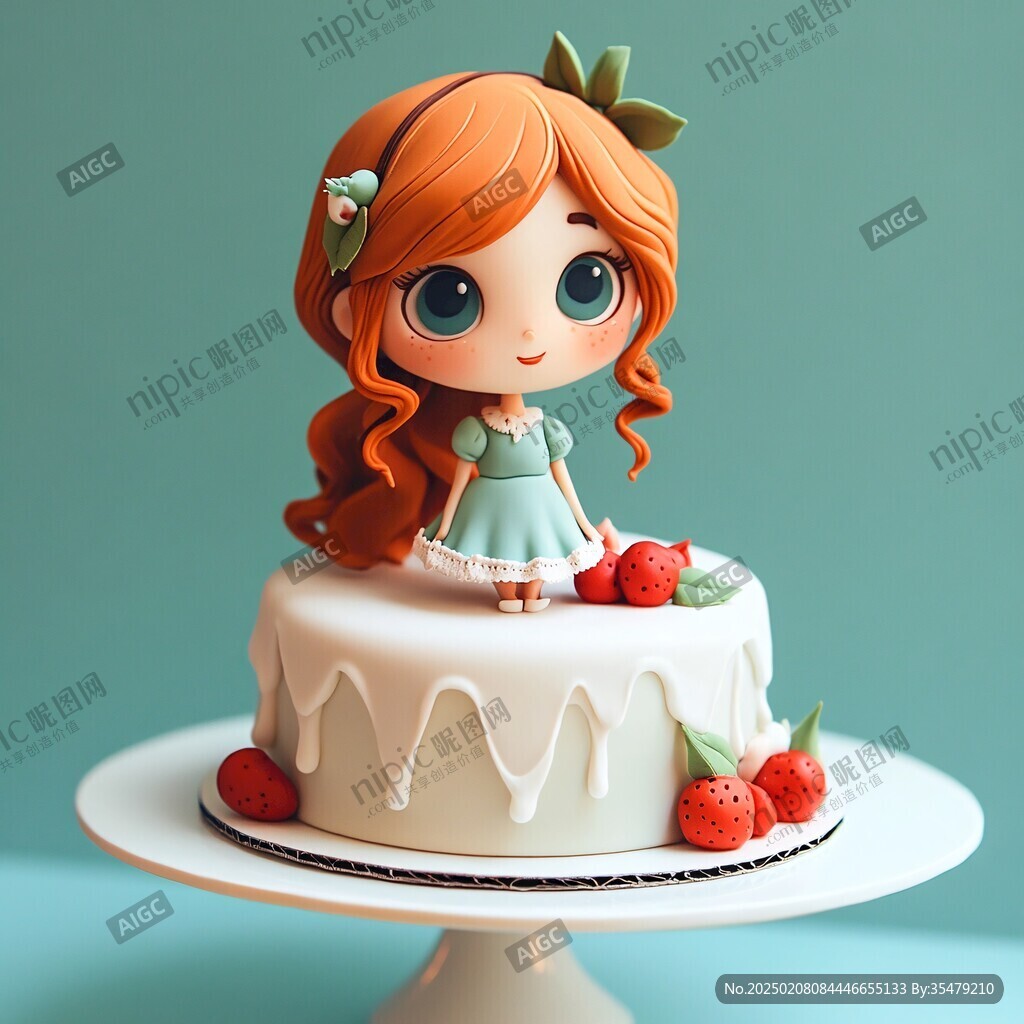 翻糖二次元人物造型