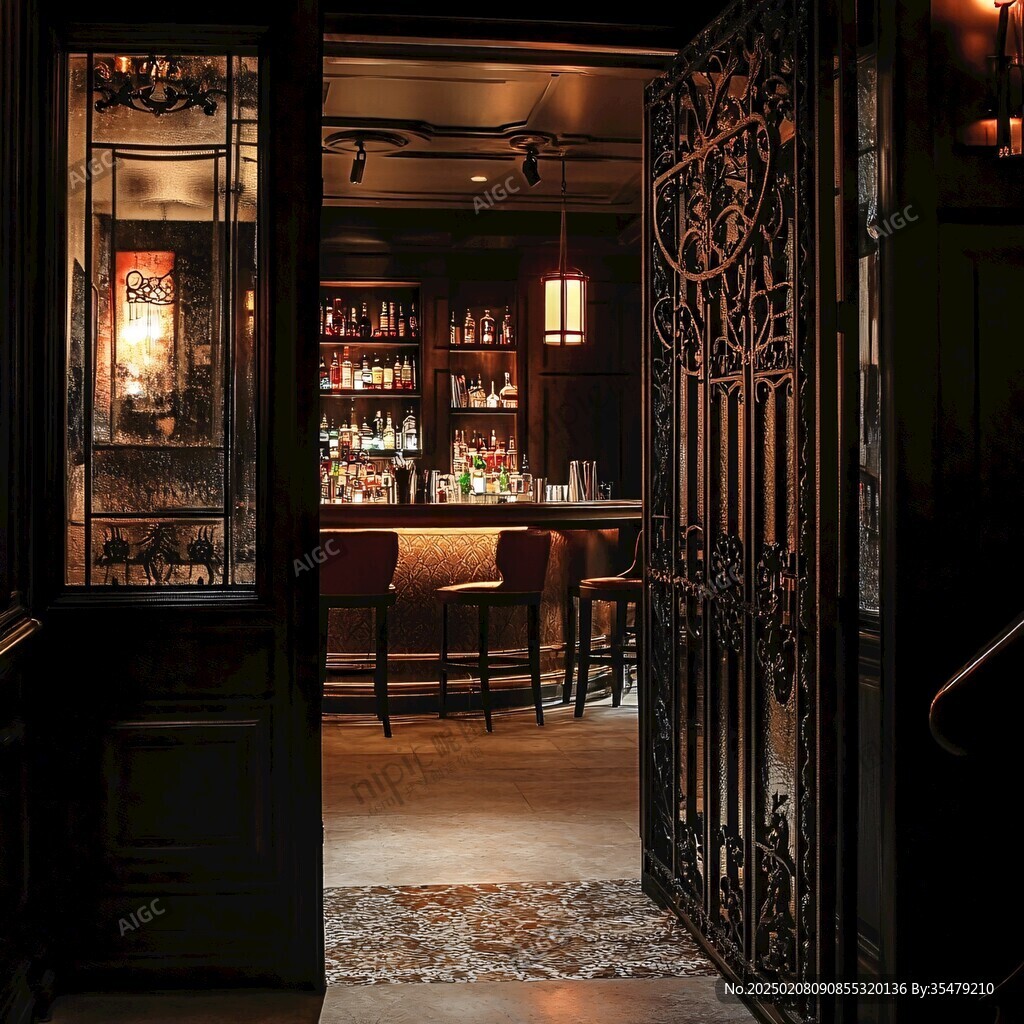 高级酒吧入口