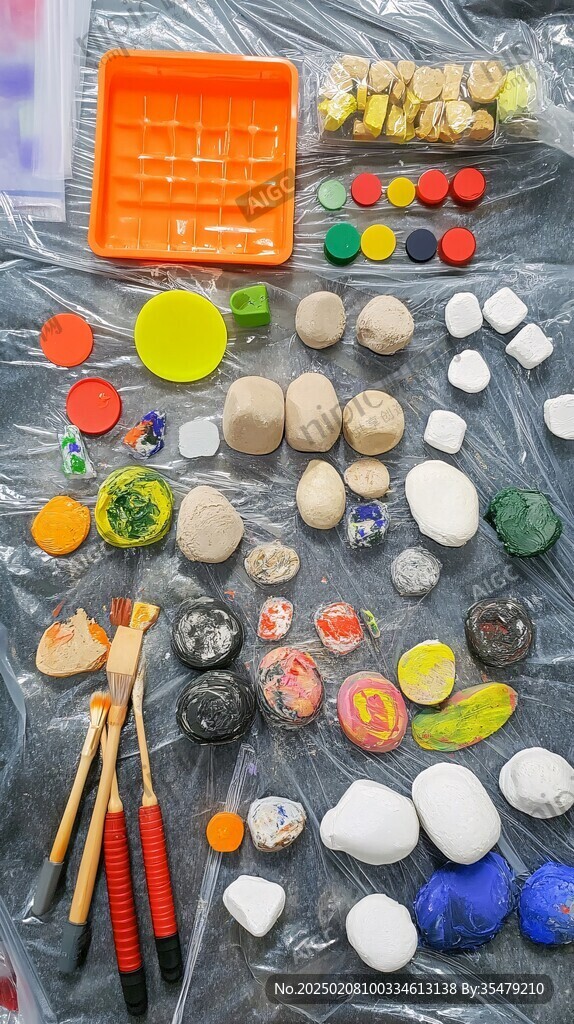 石膏画具圆球画