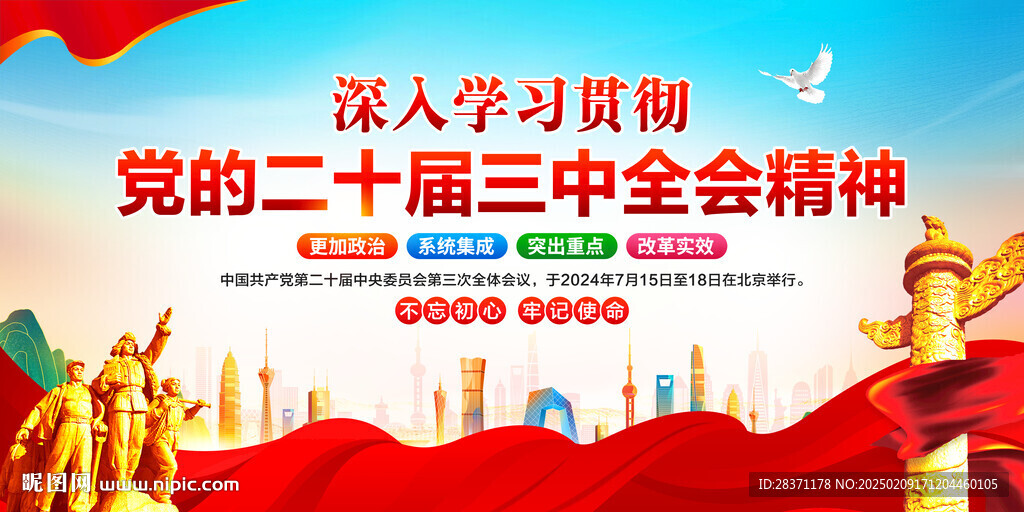 二十届三中全会精神