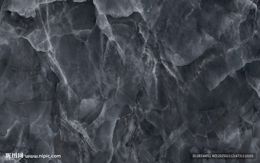 高清深灰色翡翠石大理石