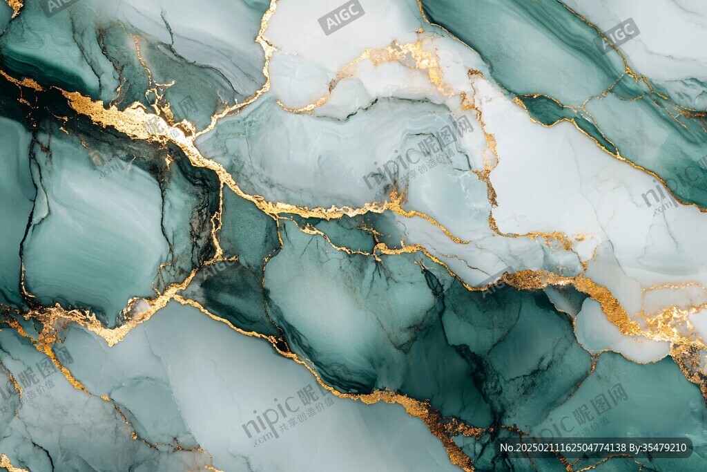 蓝色玛瑙石艺术背景