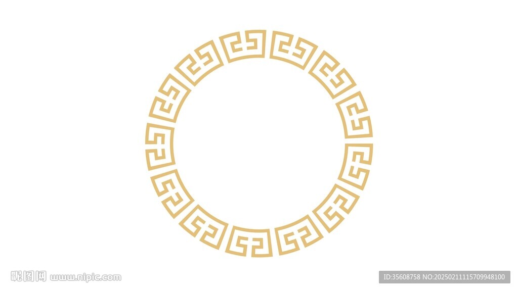 中国风新中式圆形底纹素材图片