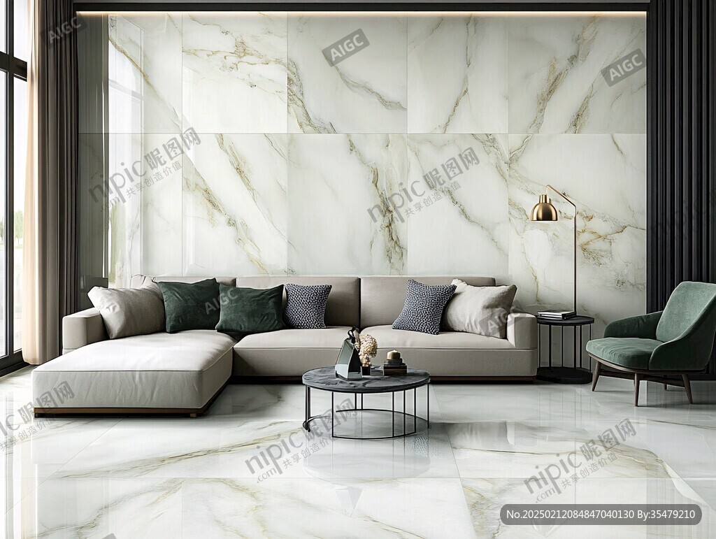 岩板客厅场景素材