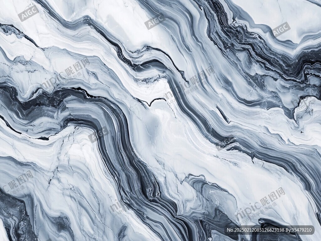 蓝色玛瑙石艺术背景